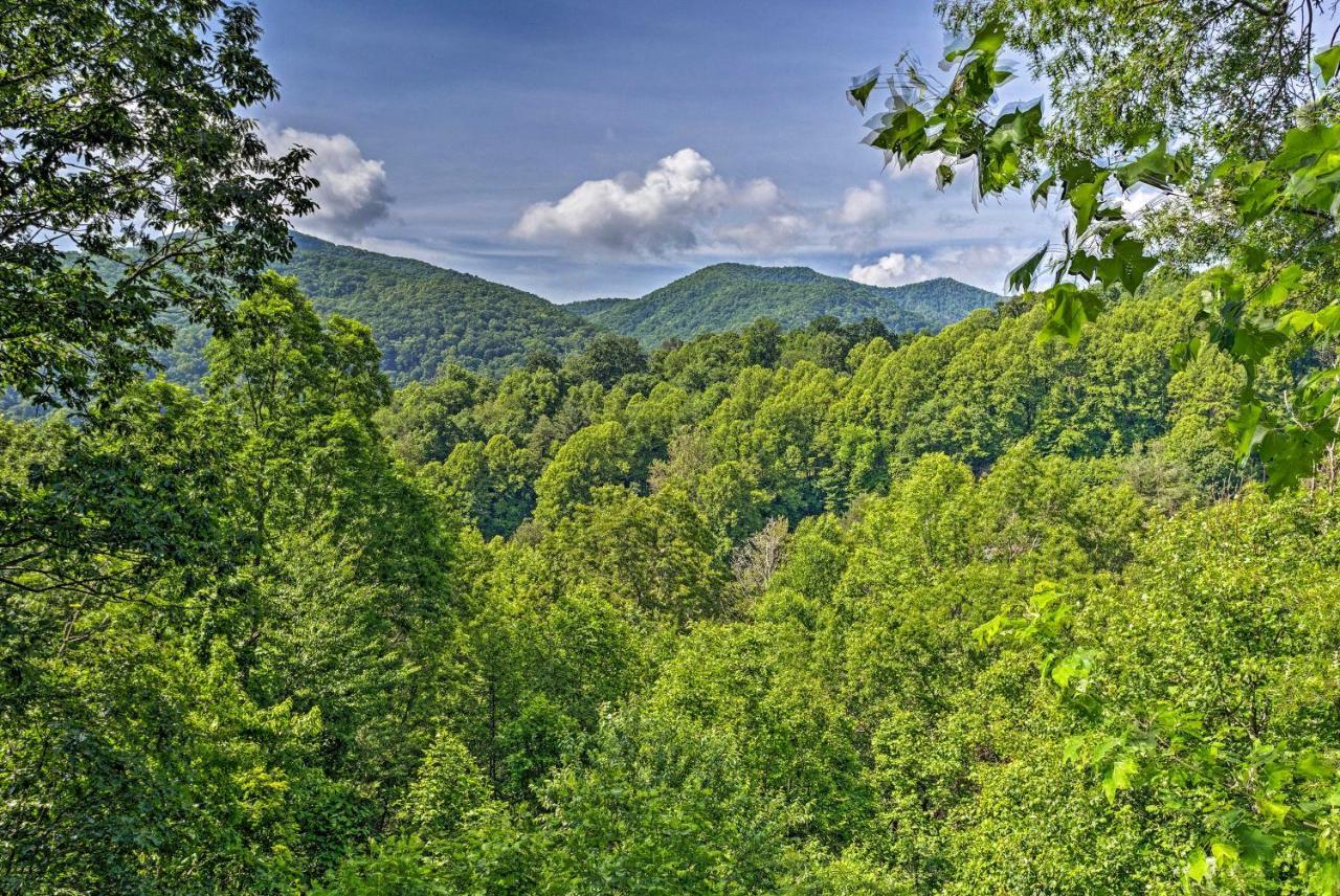 Mountain-View Maggie Valley House With Spacious Deck מראה חיצוני תמונה