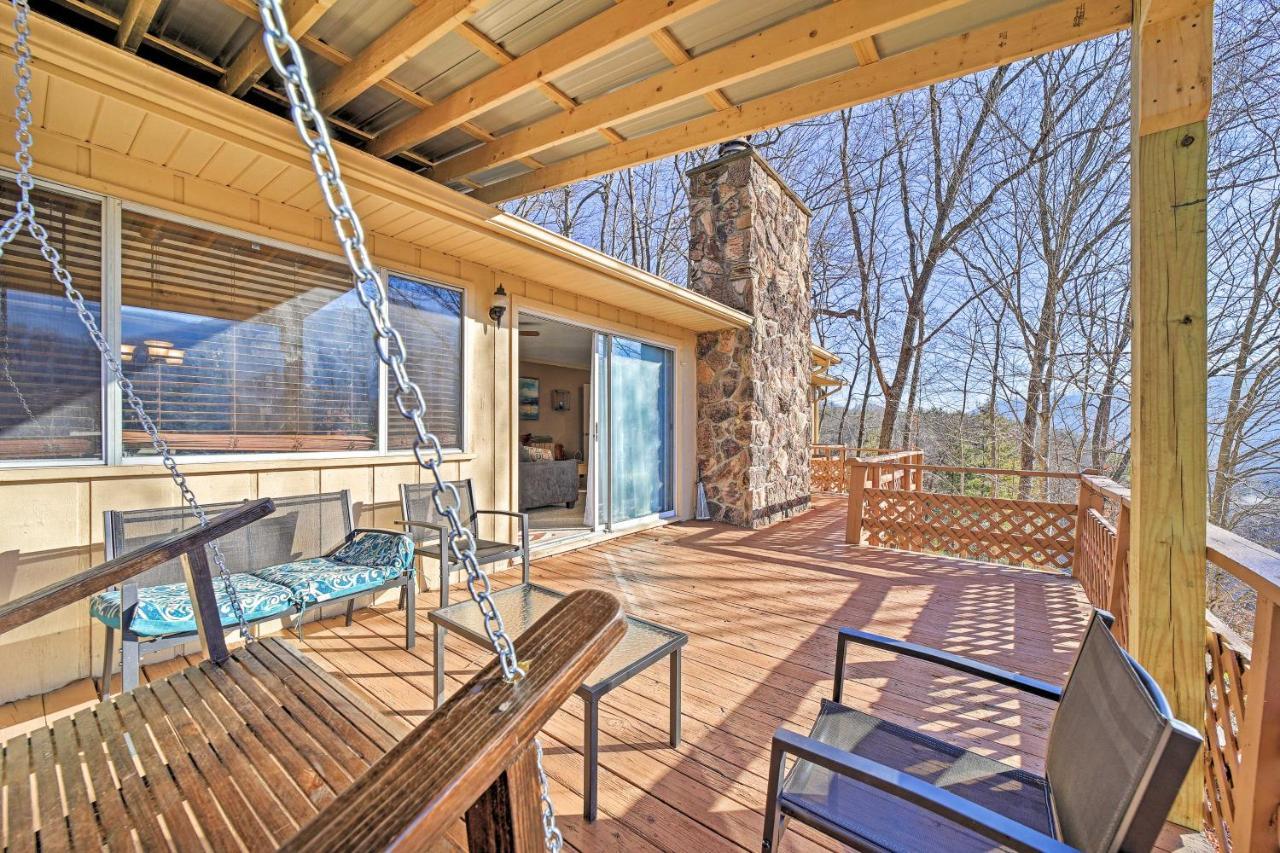 Mountain-View Maggie Valley House With Spacious Deck מראה חיצוני תמונה