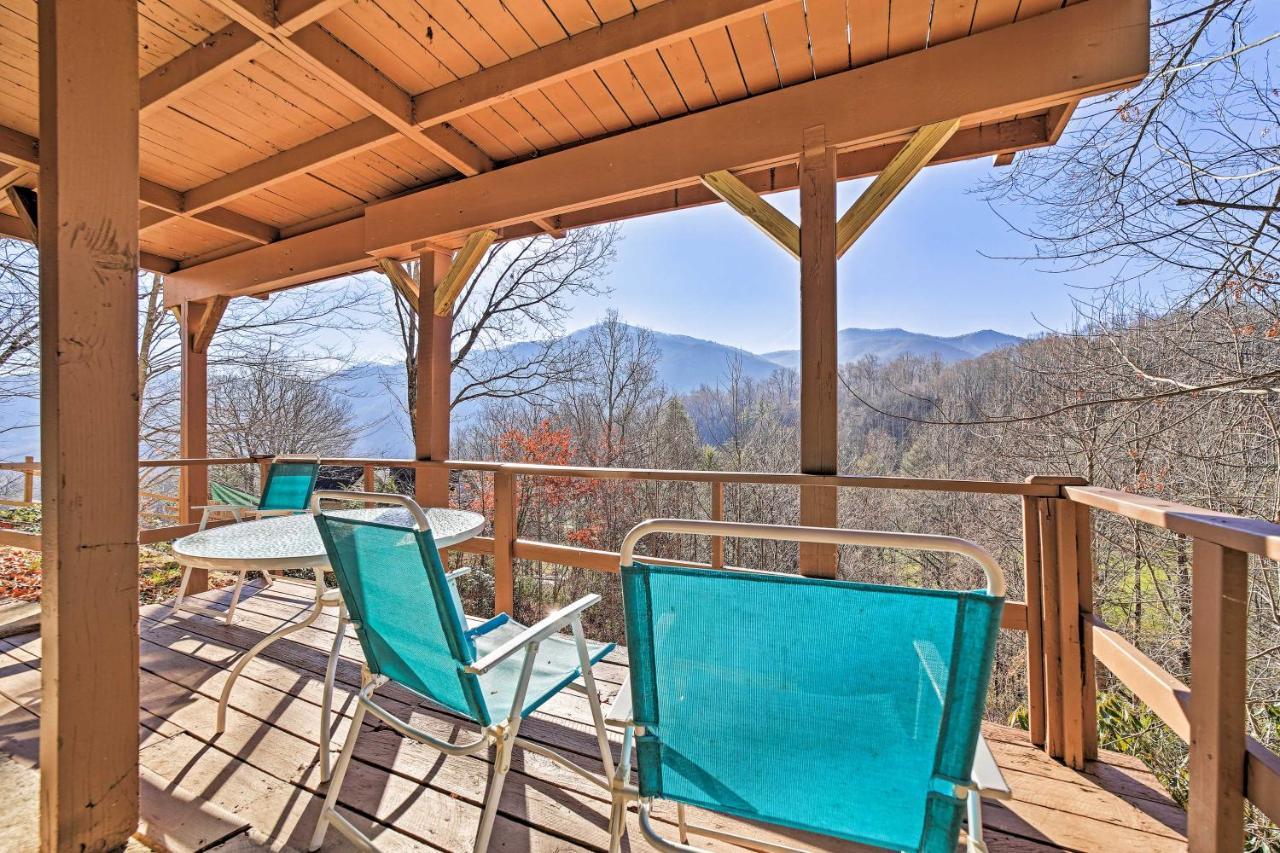 Mountain-View Maggie Valley House With Spacious Deck מראה חיצוני תמונה